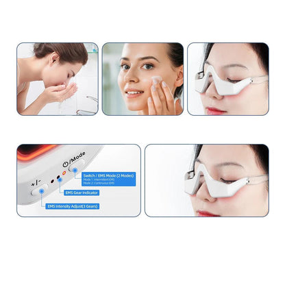 Red Light Therapy Eye Massager